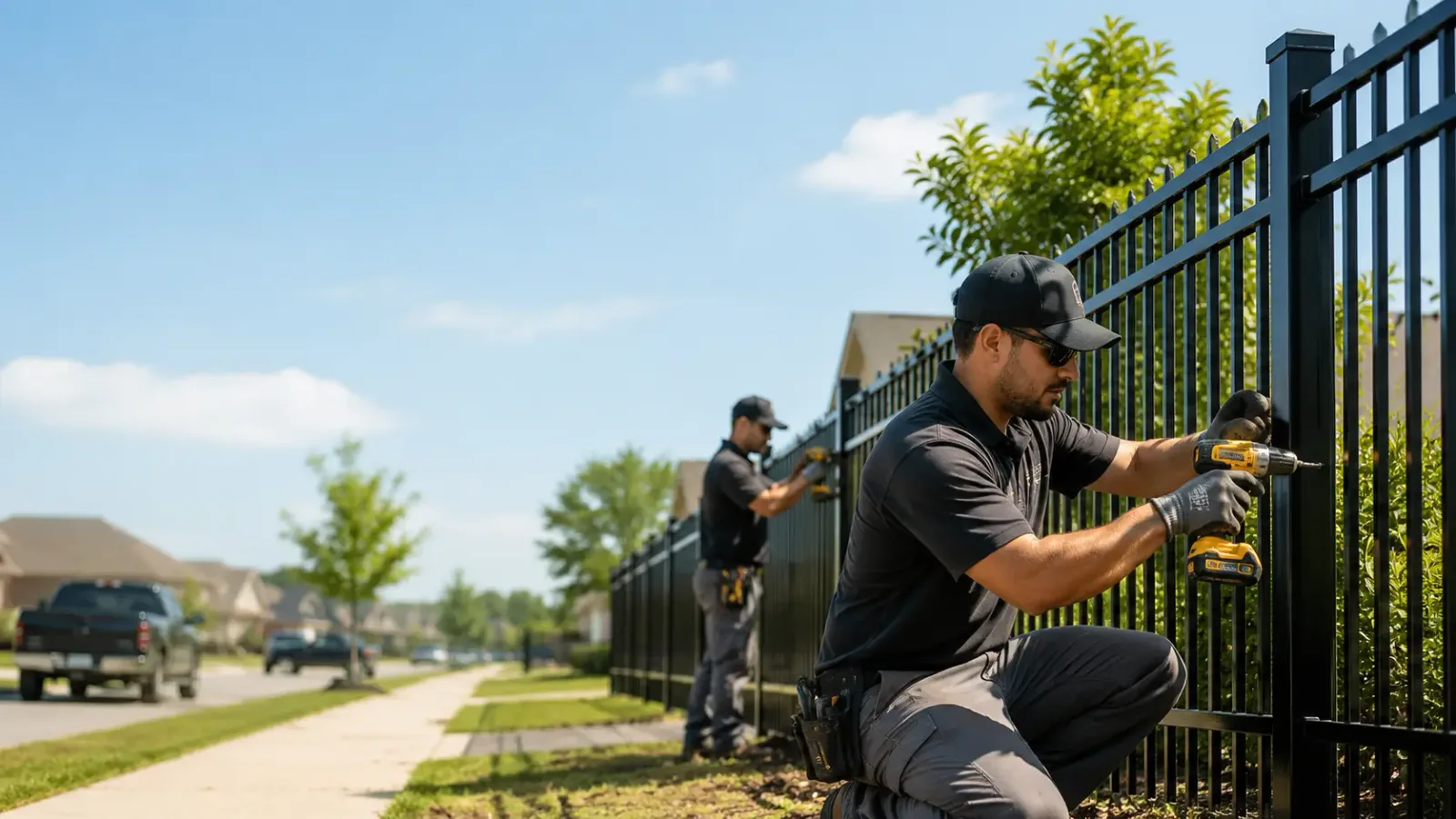 Metal Fence Installation in Salem, VA